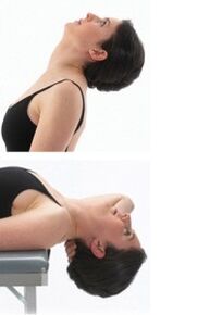 ओस्टियोचोन्ड्रोसिस के लिए गर्दन के लिए जिम्नास्टिक